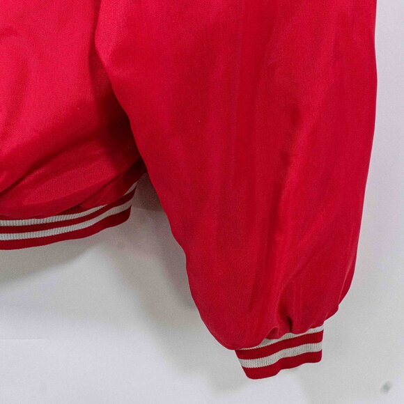 University of Pennsylvania Bomber Jacket Large VTG 70s Sigma Alpha Mu Embroidery - Picture 10 of 12